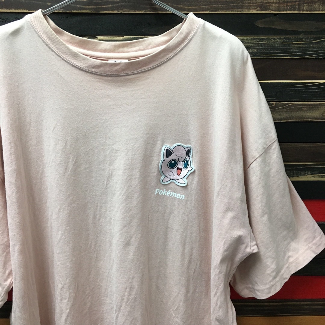 ART VINTAGE(アートヴィンテージ)のポケモン Pokemon Tシャツ プリン ピンク オーバーサイズ メンズのトップス(Tシャツ/カットソー(半袖/袖なし))の商品写真