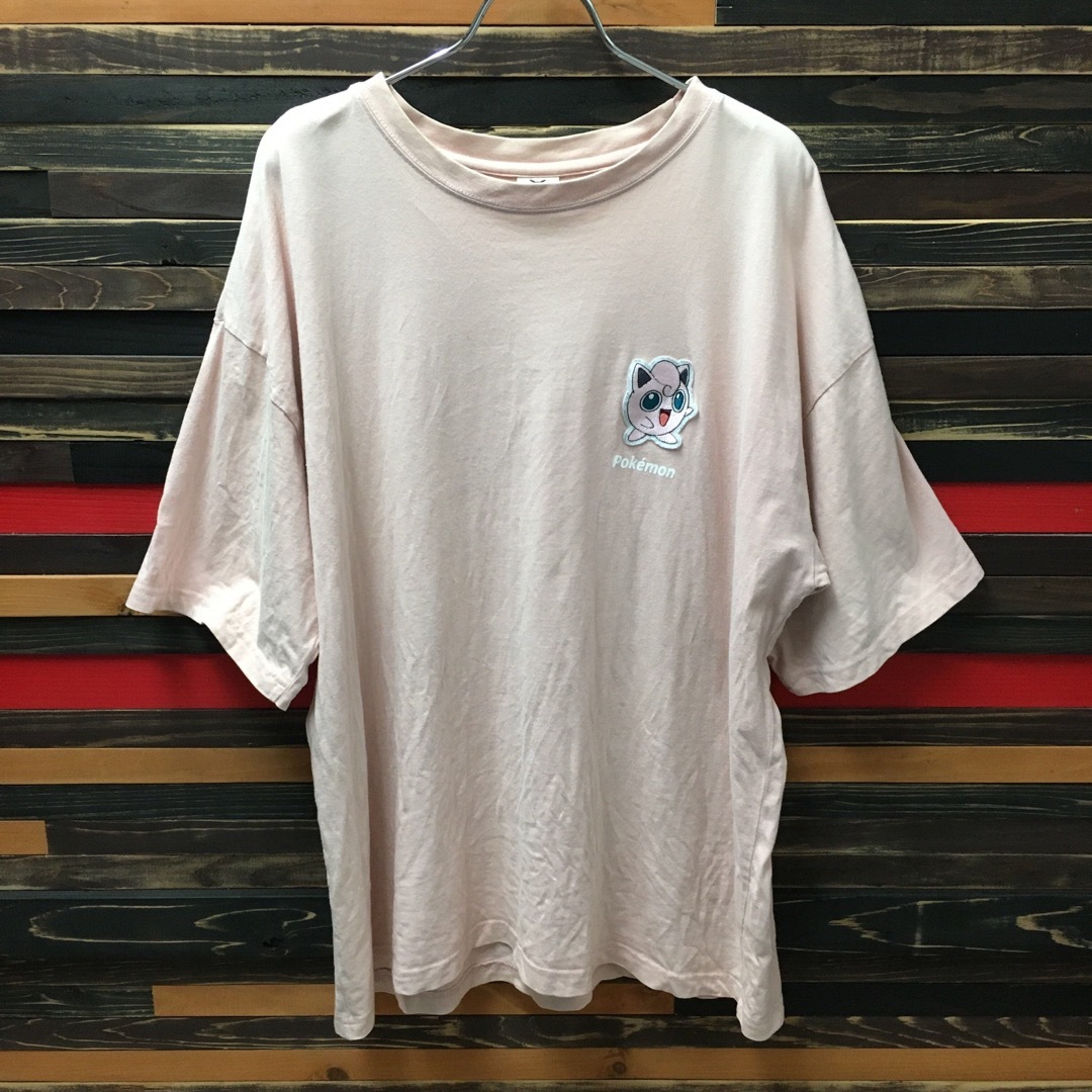 ART VINTAGE(アートヴィンテージ)のポケモン Pokemon Tシャツ プリン ピンク オーバーサイズ メンズのトップス(Tシャツ/カットソー(半袖/袖なし))の商品写真