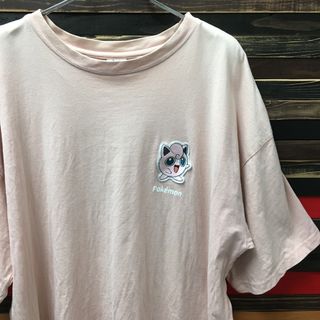 アートヴィンテージ(ART VINTAGE)のポケモン Pokemon Tシャツ プリン ピンク オーバーサイズ(Tシャツ/カットソー(半袖/袖なし))