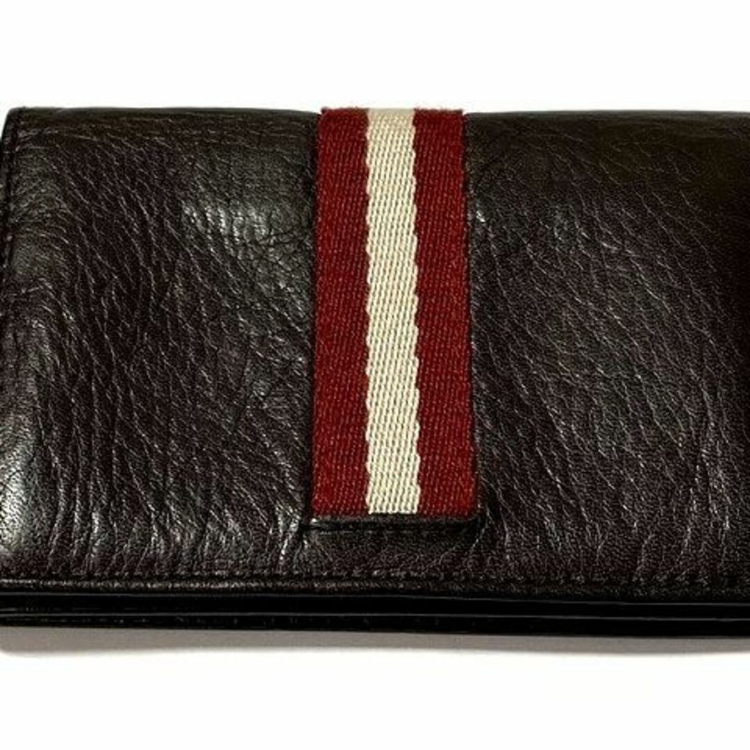 Bally - BALLY バリー 名刺入れ カードケース レザー ダークブラウン