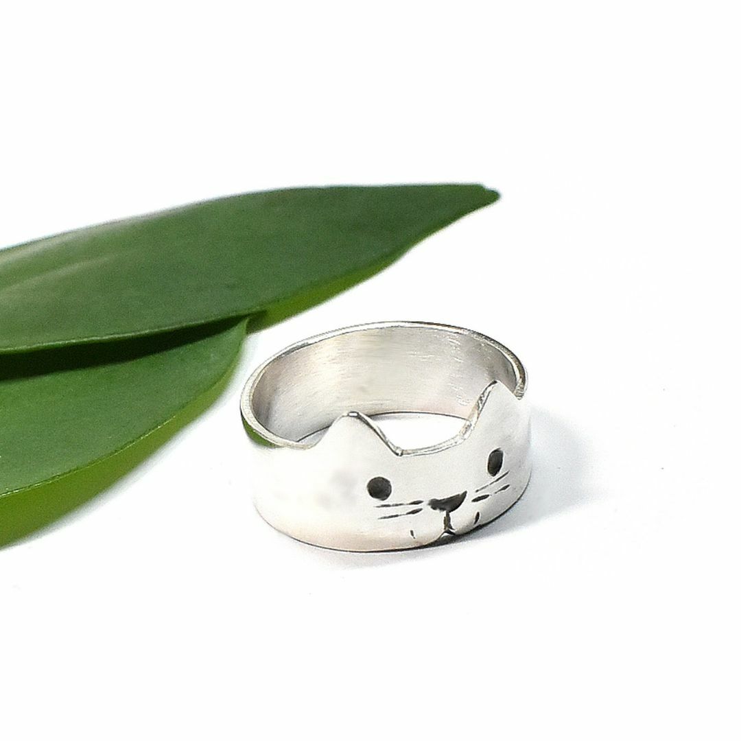 ネコ シルバーリング silver cat ring