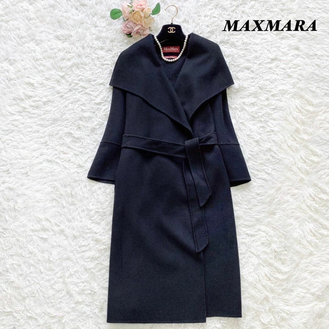 MaxMara ダブルフェイスコート　クチートアマーノ　カシミヤ　シルク　38