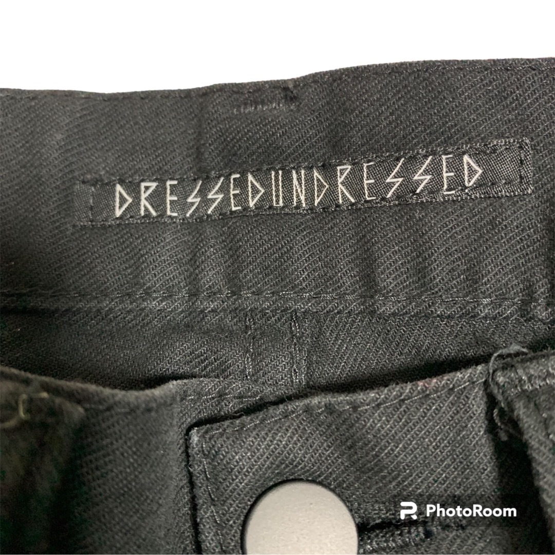DRESSEDUNDRESSED☆スラッシュ スキニー パンツ 27インチ