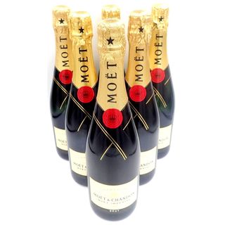 モエエシャンドン(MOËT & CHANDON)のモエ エ シャンドン アンペリアル 白 750ml 6本セット 同梱不可【7F】(シャンパン/スパークリングワイン)