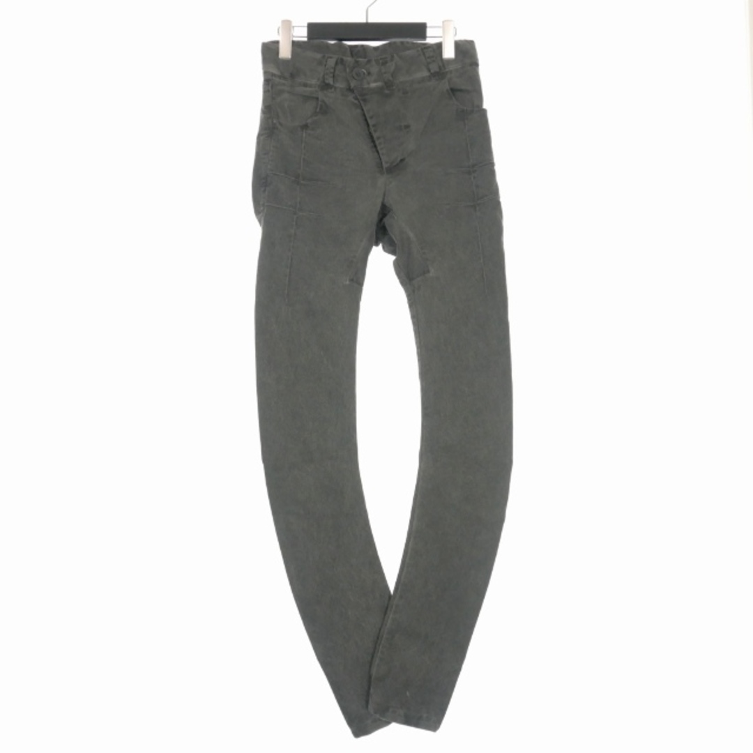 ボリスビジャンサベリ 14AW バナナ デニムパンツ ウォッシュ加工 XS 黒
