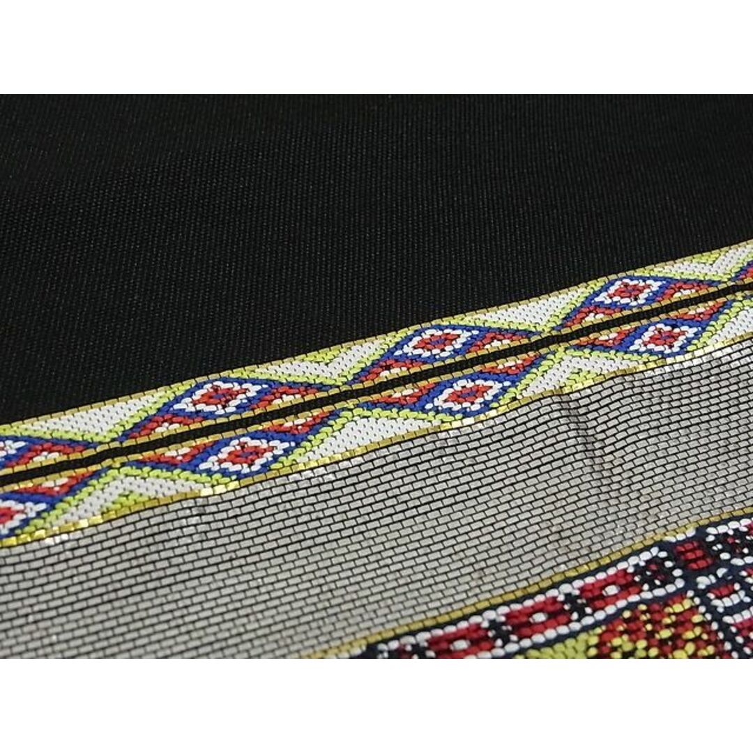 龍村平蔵製 本袋帯 唐織 大祝矢 帯長さ約425cm