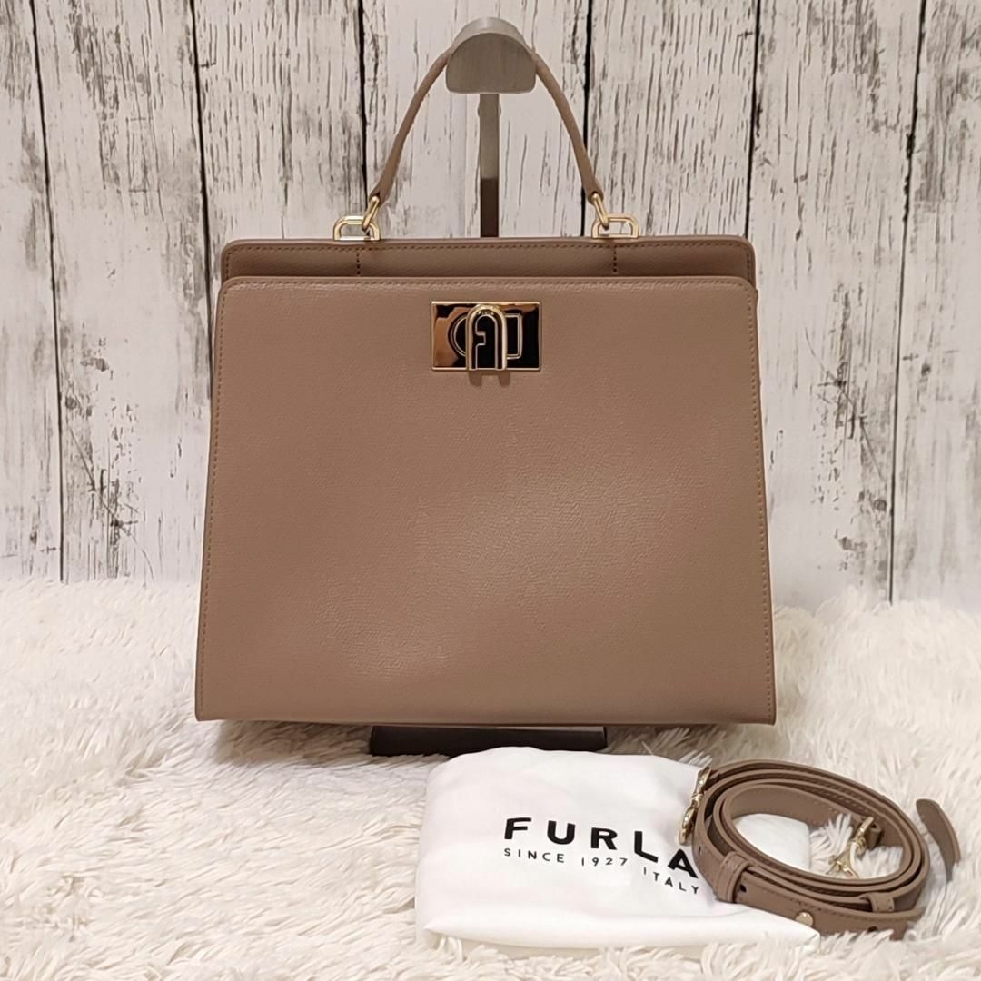 Furla - ☆未使用に近い☆FURLA フルラ ハンドバッグ 2way 1927 Mの ...