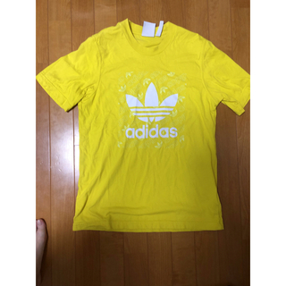 アディダス(adidas)の【新品】アディダス　黄色　Tシャツ(Tシャツ/カットソー(半袖/袖なし))
