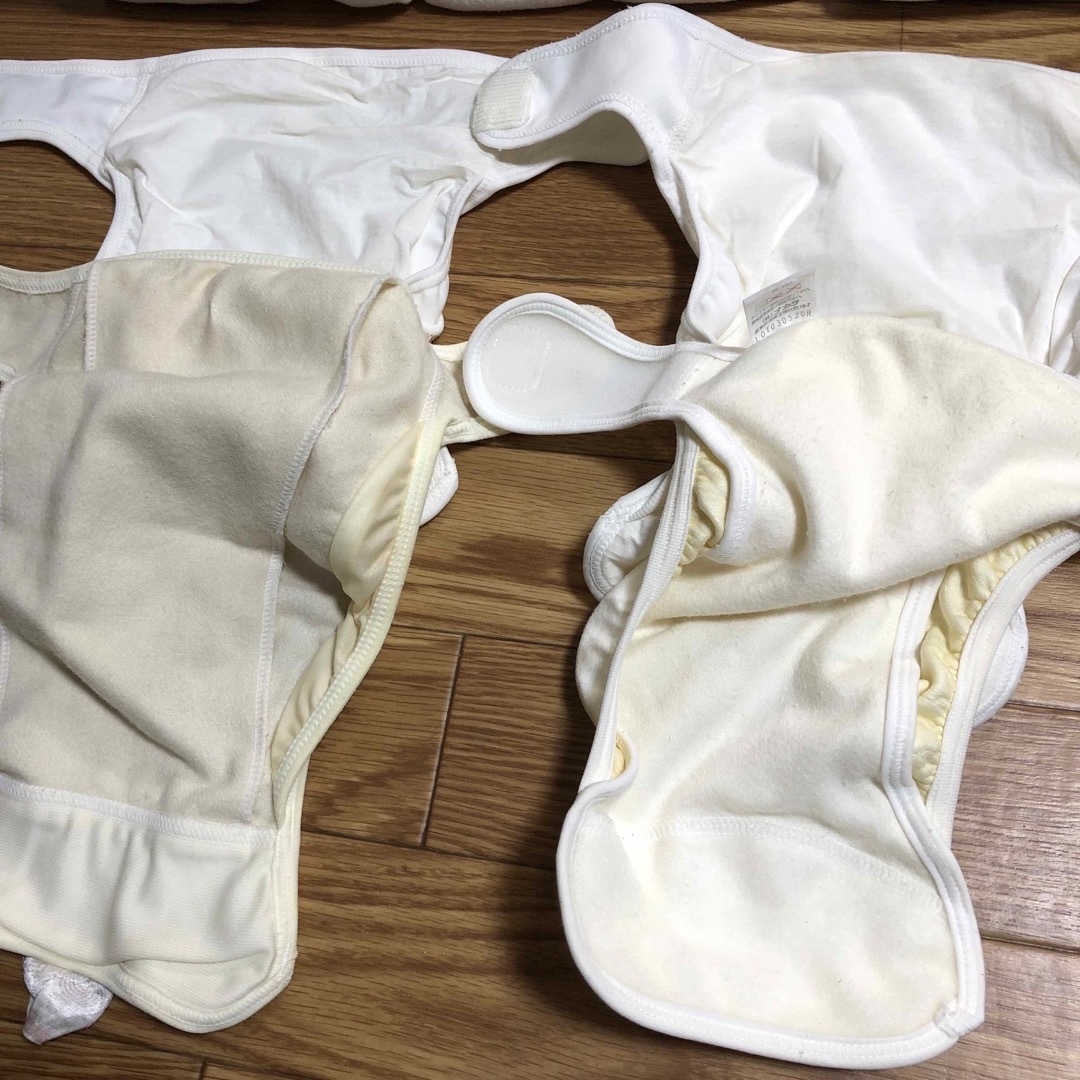 Nishiki Baby - 布オムツカバー 50サイズ 4枚 布オムツ13枚セットの