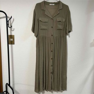 ダブルクローゼット(w closet)のW CLOSET シアーワンピース(ロングワンピース/マキシワンピース)