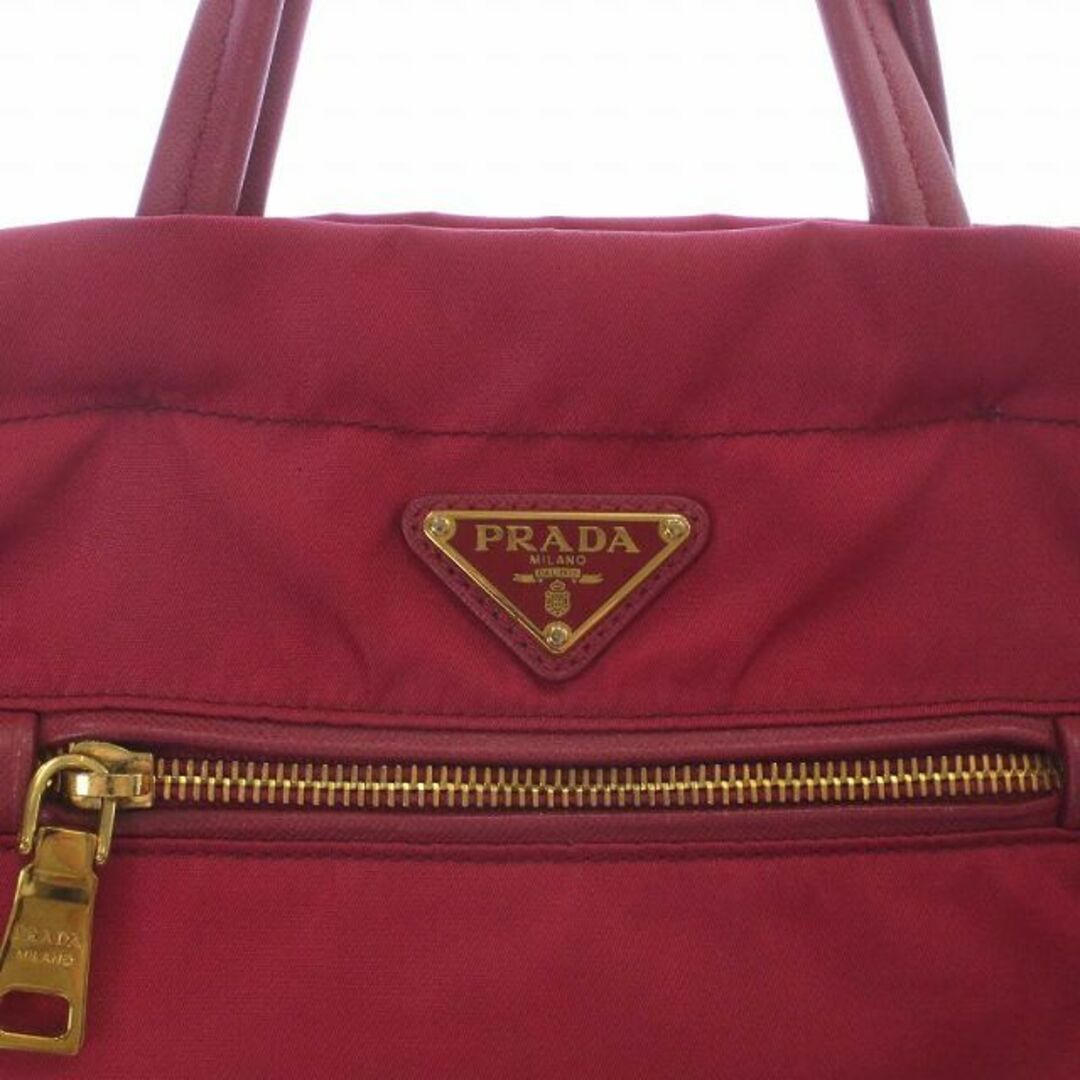 PRADA(プラダ)のPRADA ハンドバッグ ショルダーバッグ ナイロン ピンク B1843M レディースのバッグ(ハンドバッグ)の商品写真