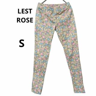 レストローズ(L'EST ROSE)のLEST ROSE  スキニーパンツ 花柄パンツ(カジュアルパンツ)