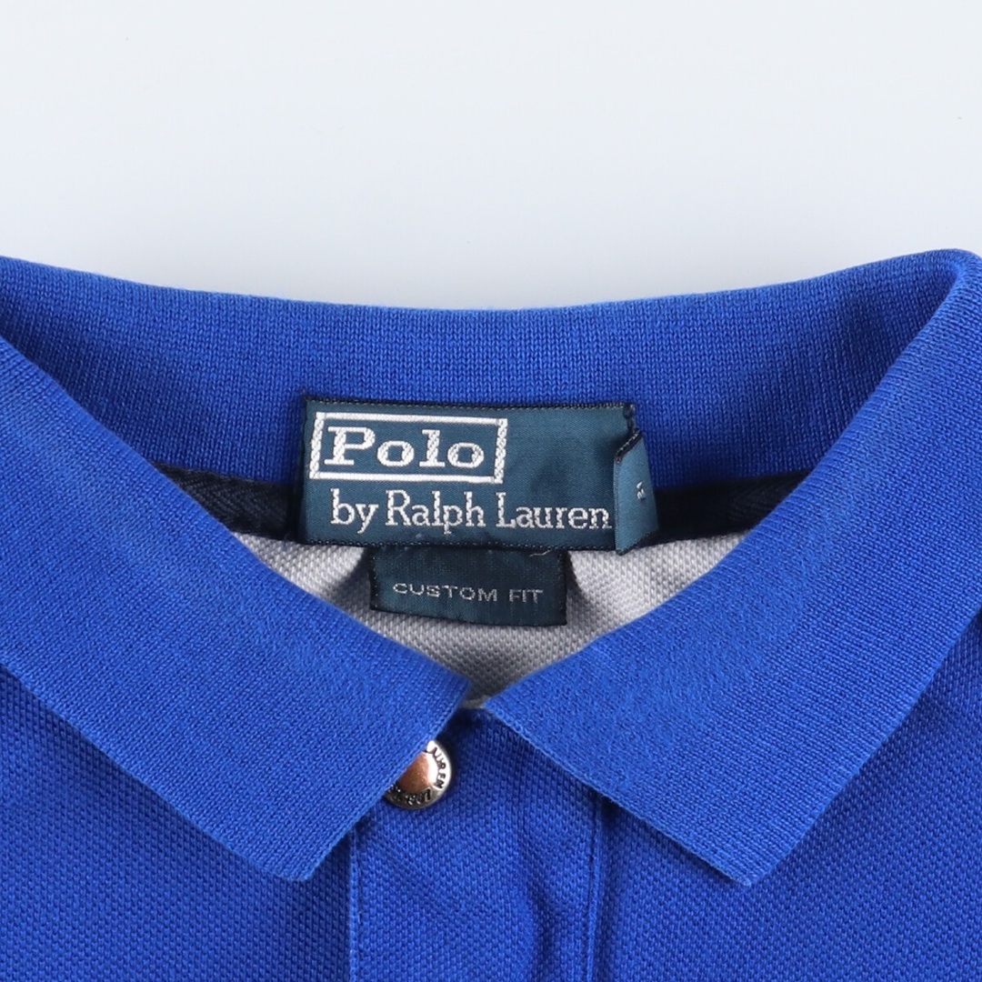 Ralph Lauren(ラルフローレン)の古着 ラルフローレン Ralph Lauren POLO by Ralph Lauren 長袖 ポロシャツ メンズL /eaa368766 メンズのトップス(ポロシャツ)の商品写真