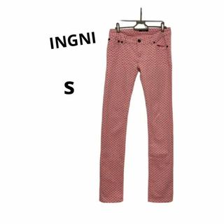 イング(INGNI)のINGNI イング ドット柄 スキニーパンツ S カジュアルパンツ(デニム/ジーンズ)