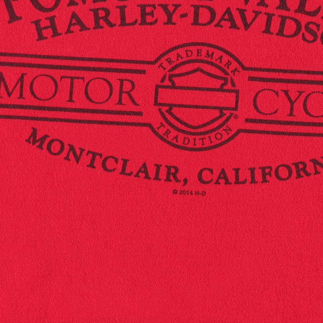 ビッグサイズ ハーレーダビッドソン Harley-Davidson 袖プリント 両面プリント ロングTシャツ ロンT メンズXXXL /eaa371001 4