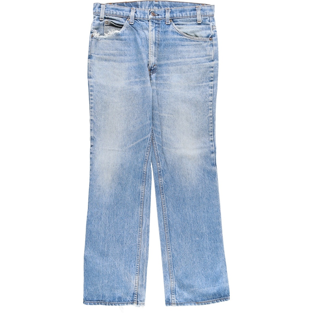 80年代 リーバイス Levi's 20517-0217 オレンジタブ ブーツカットジーンズ デニムパンツ USA製 メンズw34 ヴィンテージ /eaa367904