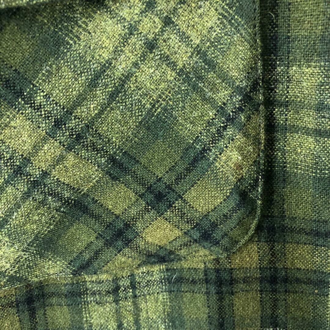 PENDLETON - 古着 60年代 ペンドルトン PENDLETON チェック柄 オープン