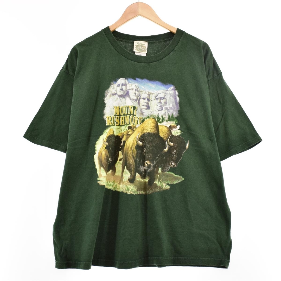 EMPIRE COMPANY 半袖Tシャツ プリント 黄色アニマル M