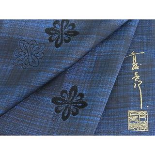 平和屋-こころ店□極上 キモノデザイナー 斉藤上太郎 小紋 花菱文 着丈 ... 平和屋-こころ店■極上 キモノデザイナー 斉藤上太郎 小紋 花菱文 着丈160cm 裄丈67.5cm 正絹 逸品 3kk1457