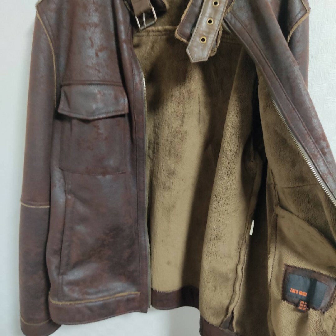 ZARA ザラ レザージャケット ジャンバー Mサイズ