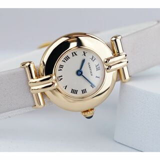 カルティエ(Cartier)の美品 カルティエ コリゼ 18KYG ホワイト ローマン SM Cartier (腕時計)