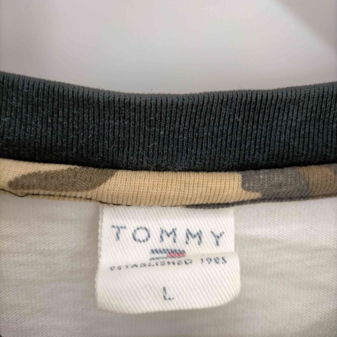 TOMMY(トミー)のTOMMY(トミー) 85TOMMYプリント リンガーTシャツ メンズ トップス メンズのトップス(Tシャツ/カットソー(半袖/袖なし))の商品写真