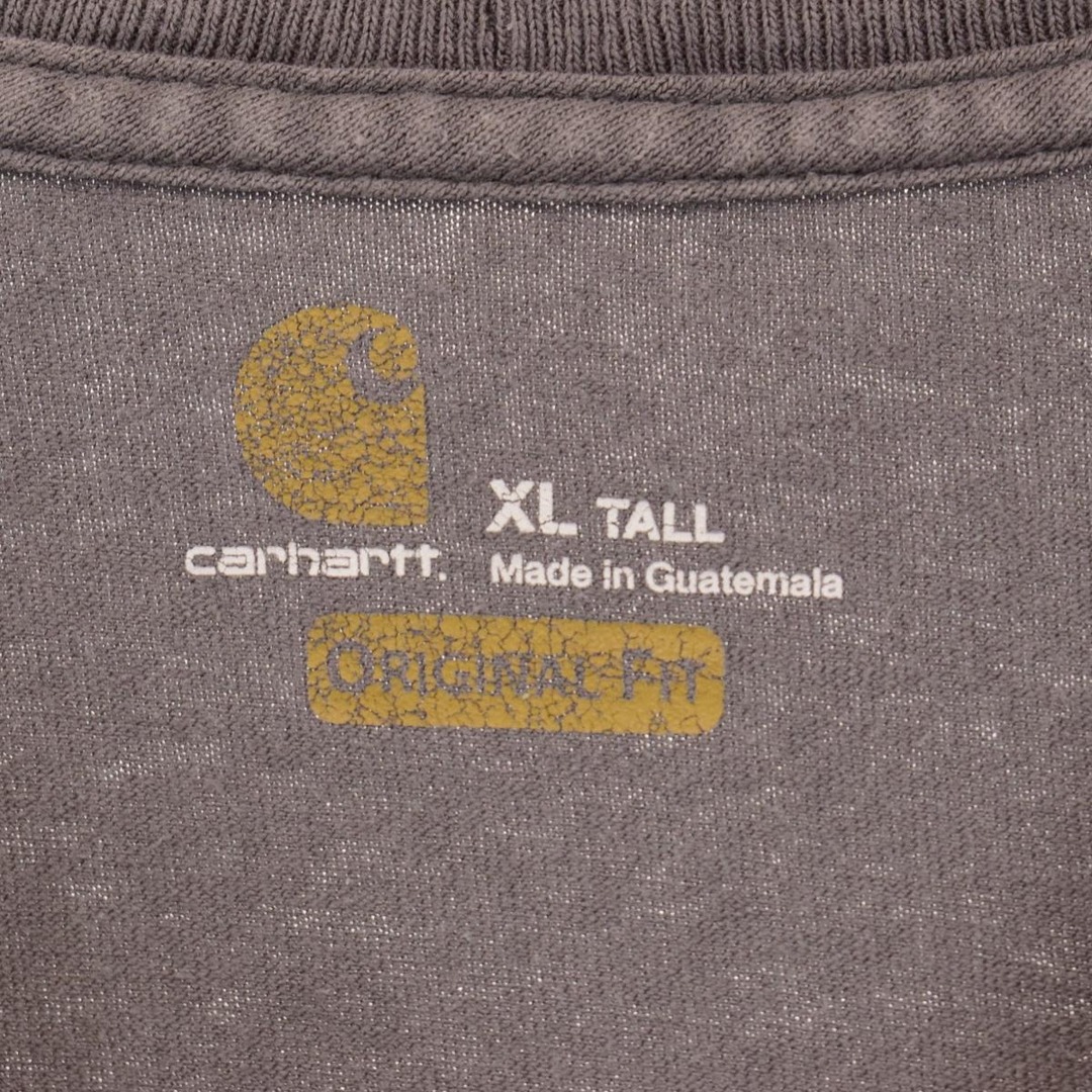 carhartt(カーハート)の古着 カーハート Carhartt ORIGINAL FIT 半袖 ワンポイントロゴポケットTシャツ メンズXXL /eaa313981 メンズのトップス(Tシャツ/カットソー(半袖/袖なし))の商品写真