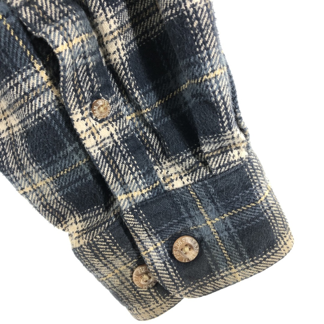 VOLCOM BRAND JEANS 長袖 チェック柄 ヘビーネルシャツ メンズXL /eaa367585