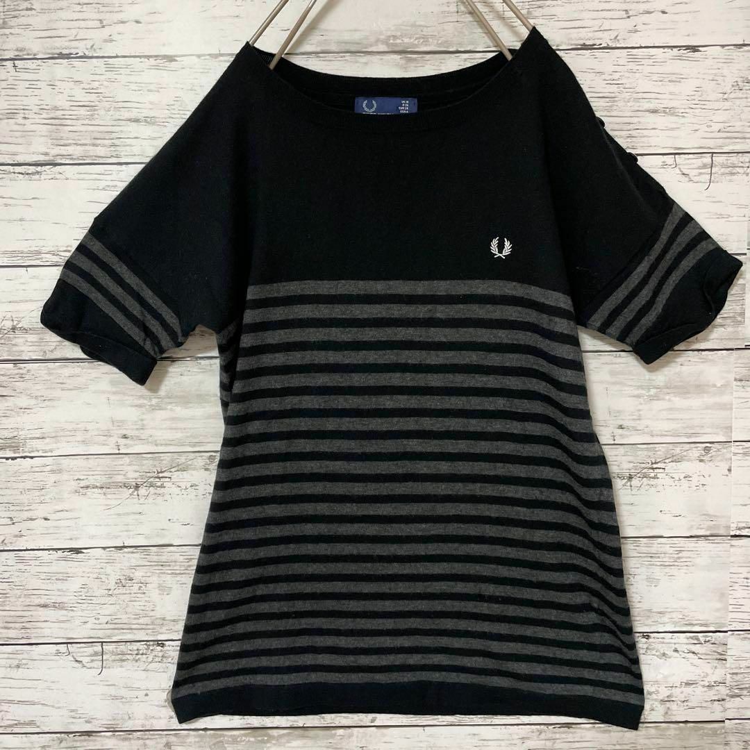 【FRED  PERRY】フレッド・ペリー★3色ニット★アンゴラ混★size M