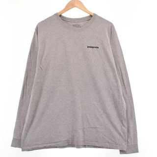 パタゴニア(patagonia)の古着 17年製 パタゴニア Patagonia 38933FA17 ロングTシャツ ロンT メンズL /eaa313724(Tシャツ/カットソー(半袖/袖なし))