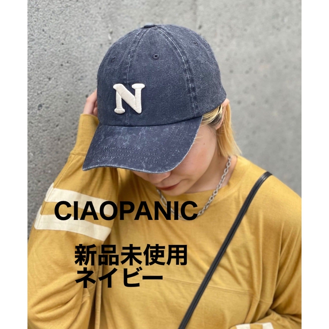 新品タグ付き 完売 CIAOPANIC TYPY ロゴ刺繍キャップ - 帽子