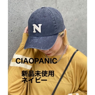チャオパニック(Ciaopanic)の【新品未使用】CIAOPANIC チャオパニックピグメントイニシャル刺繍キャップ(キャップ)