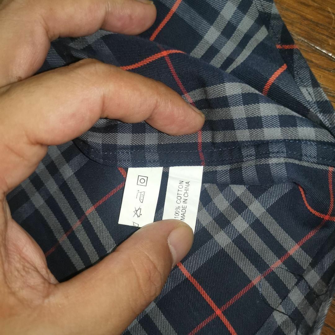 BURBERRY(バーバリー)の1510超美品　バーバリーズ　ノバチェック　シャツ　ヴィンテージ　長袖 メンズのトップス(シャツ)の商品写真