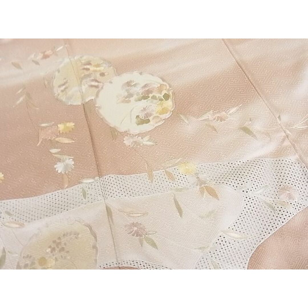 平和屋-こころ店□極上 訪問着 中国三大刺繍 汕頭刺繍 スワトウ刺繍