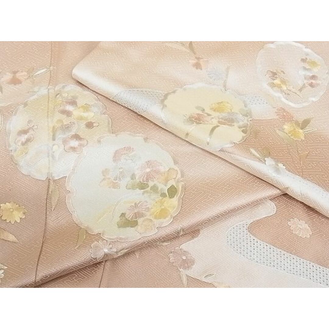 平和屋-こころ店□極上 訪問着 中国三大刺繍 汕頭刺繍 スワトウ刺繍