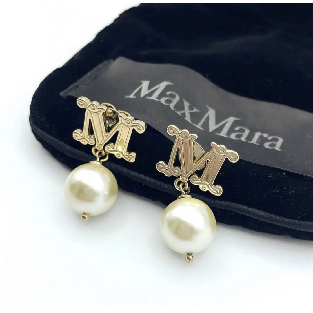 アクセサリーMax Mara マックスマーラ　パールピアス