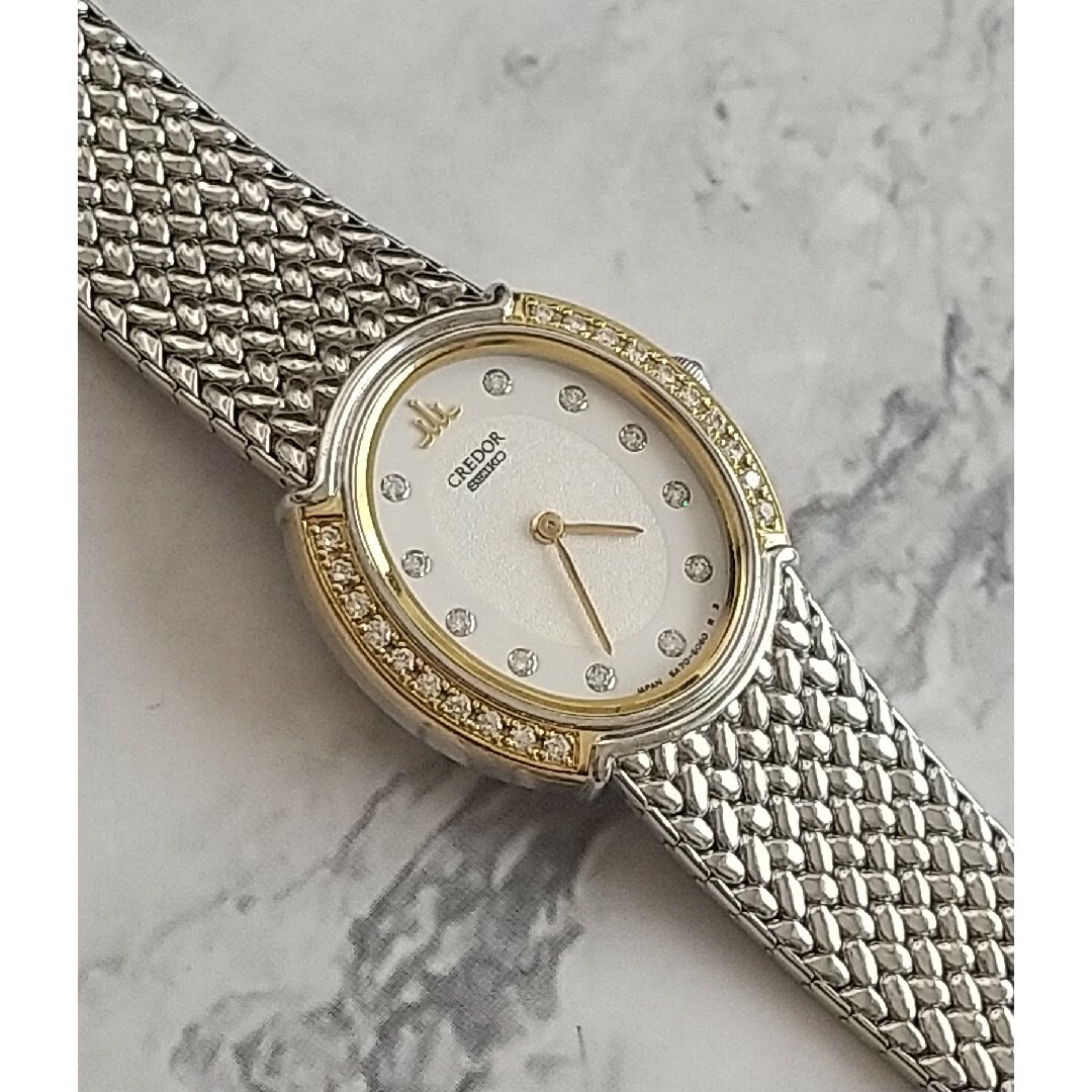CREDOR - クレドール シグノGSWE940 美品 18KT 31Pダイヤ CREDOR - クレドール シグノGSWE940 美品 18KT 31Pダイヤ