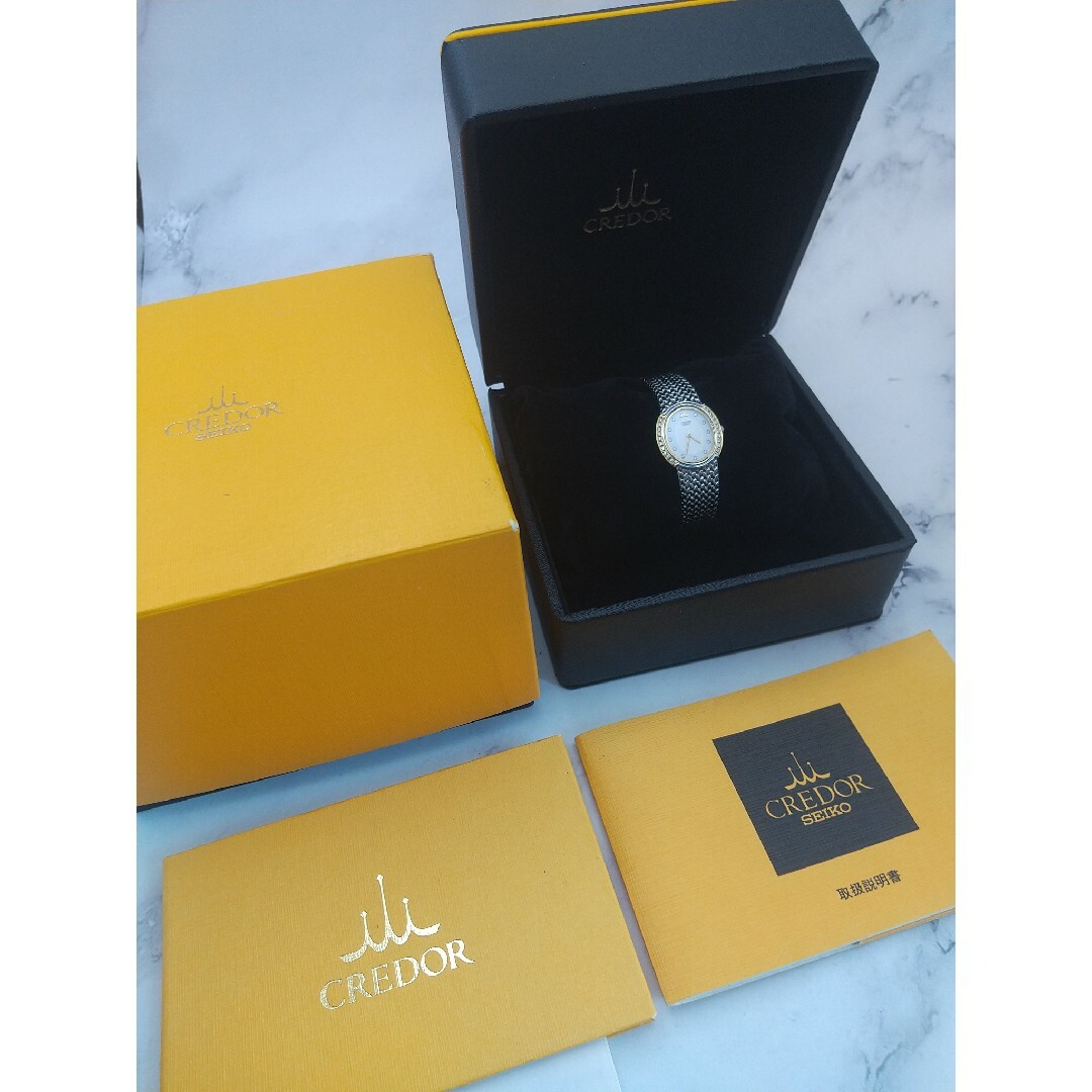 CREDOR - クレドール シグノGSWE940 美品 18KT 31Pダイヤ CREDOR - クレドール シグノGSWE940 美品 18KT 31Pダイヤ