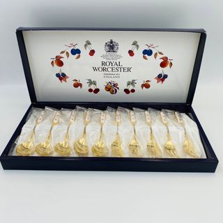 ロイヤルウースター(Royal Worcester)の【新品未使用】ROYAL WORCESTER スプーン フォーク セット(食器)