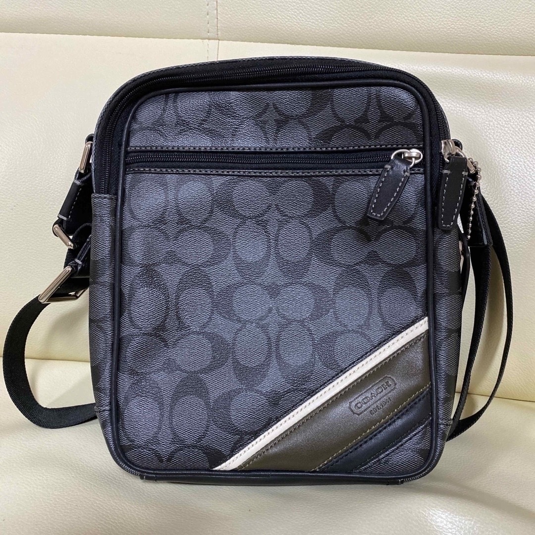 COACH - 再度値下げしました‼️【美品】コーチ シグネチャーショルダー