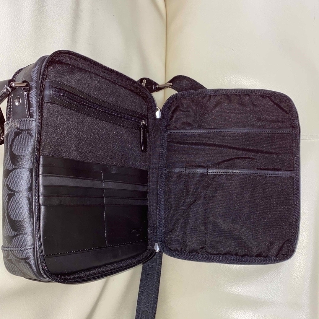 COACH - 再度値下げしました‼️【美品】コーチ シグネチャーショルダー