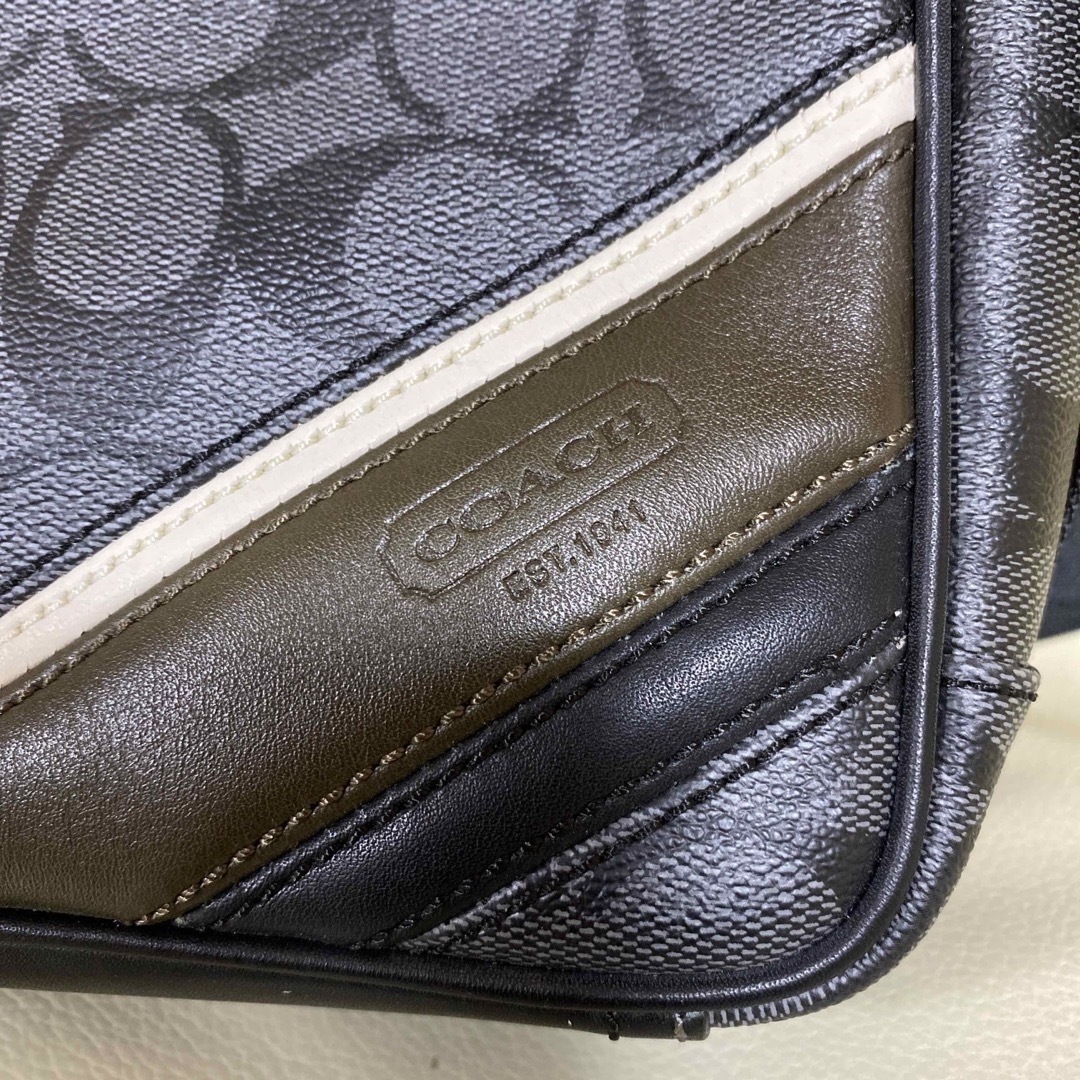 COACH - 再度値下げしました‼️【美品】コーチ シグネチャーショルダー
