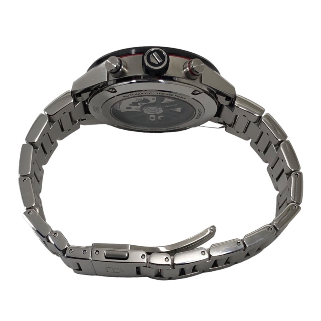 タグ・ホイヤー TAG HEUER カレラ キャリバーホイヤー02 クロノグラフ CBG2A10 ブラックスケルトン文字盤 SS メンズ 腕時計