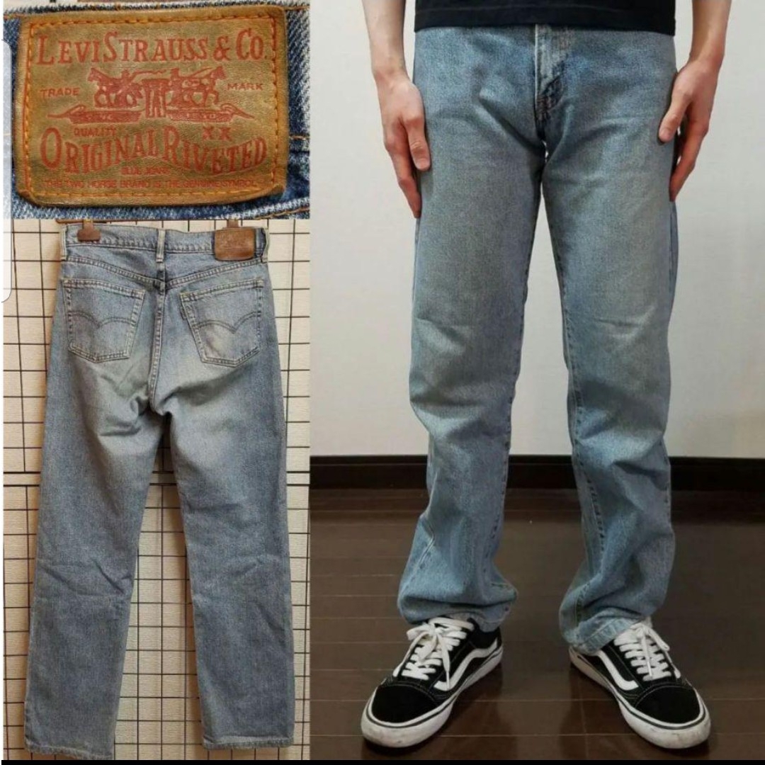 日本製 92's Vintage LEVI’S Blue JEANS 542