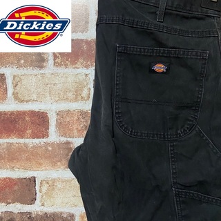 ディッキーズ(Dickies)のM35 Dickies ペインターパンツ 古着 ブラックデニム W36 L32(ペインターパンツ)