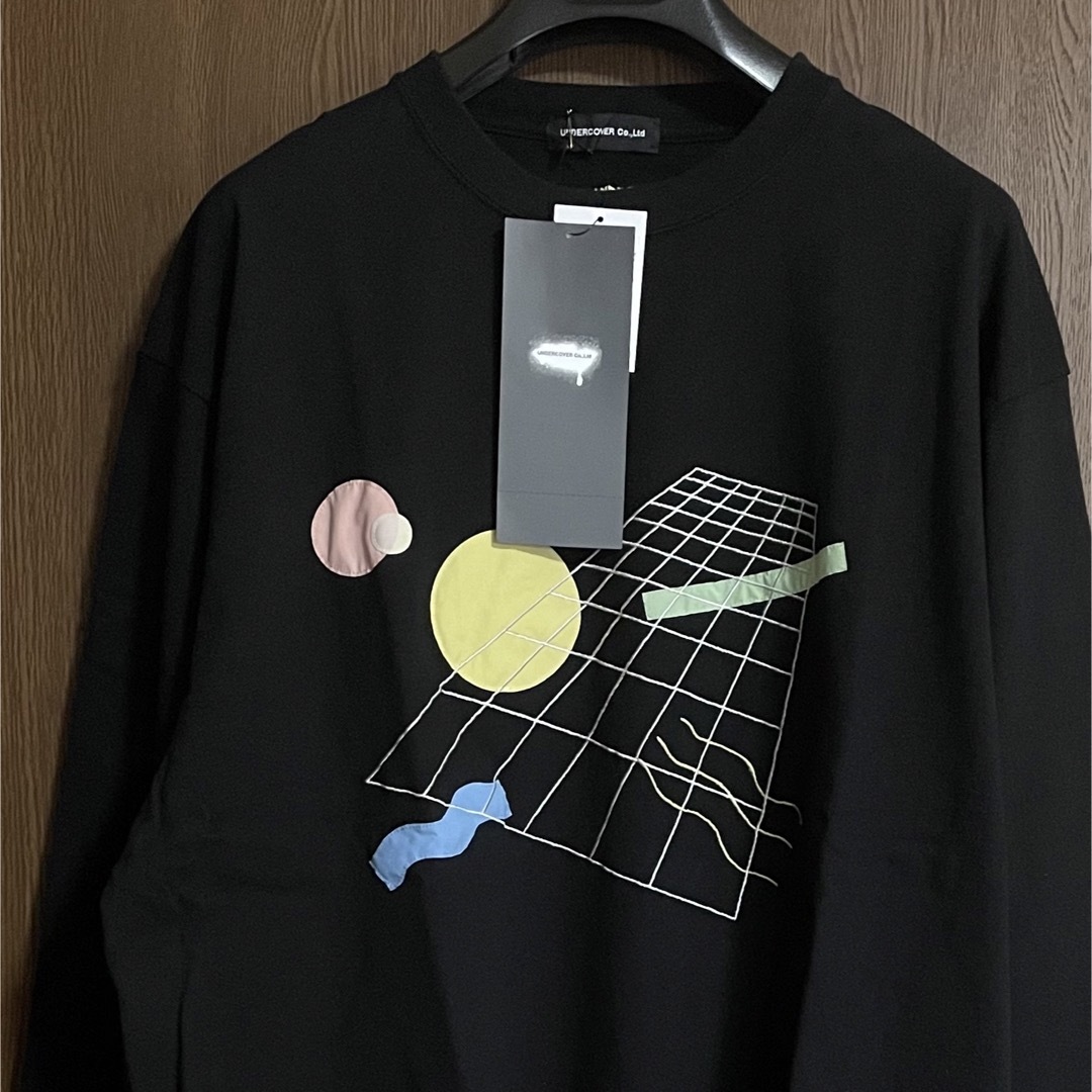 UNDERCOVER - 黒5新品 UNDERCOVER メンズ パッチ 刺繍 ロング Tシャツ オウガの通販 by ASL |アンダーカバーならラクマ