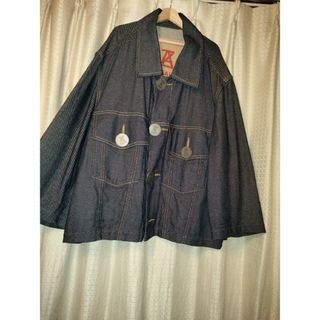 アンリアレイジ(ANREALAGE)の【ANREALAGE】ZOOM DENIM JACKET(Gジャン/デニムジャケット)