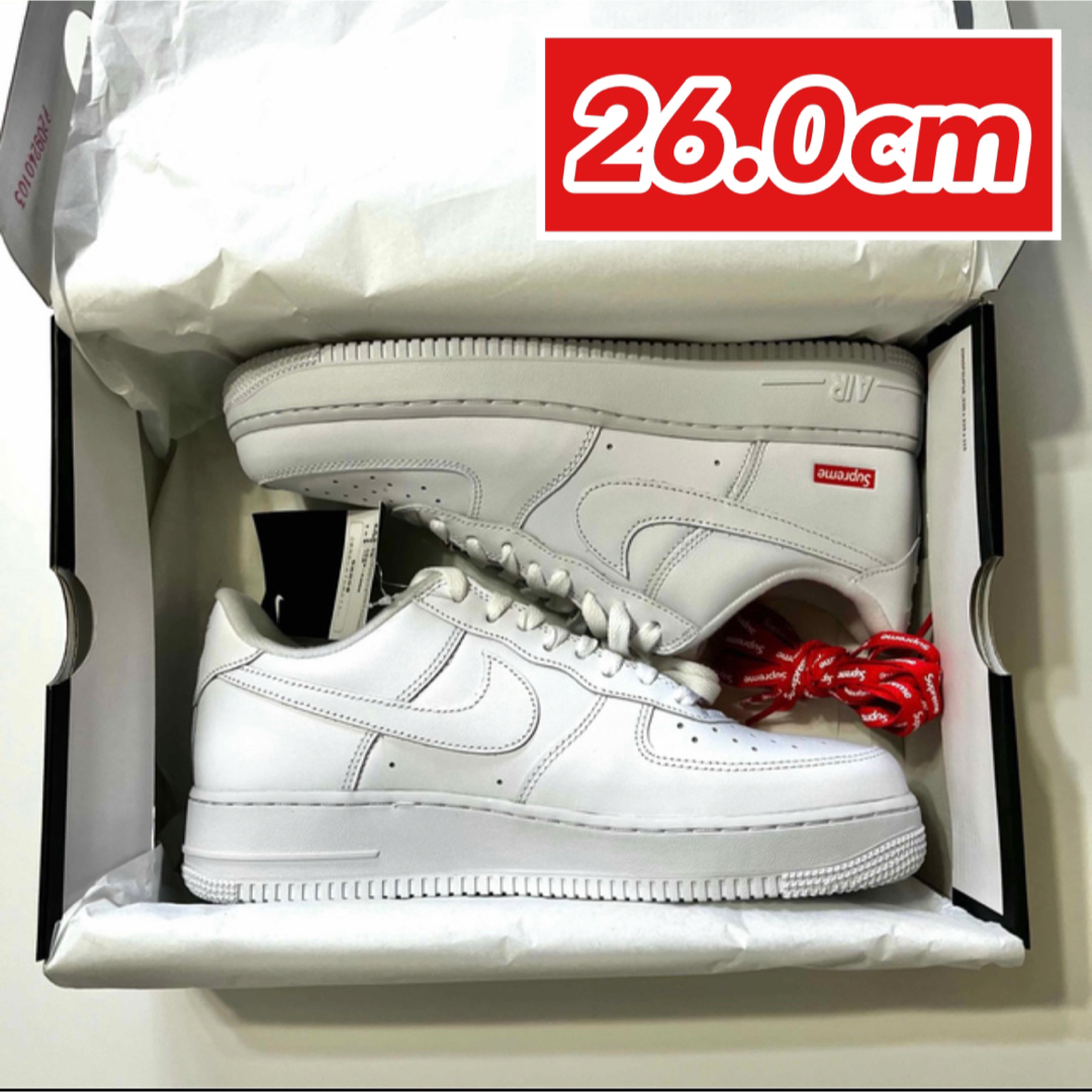 supreme nike air force 1 low 26.0cm