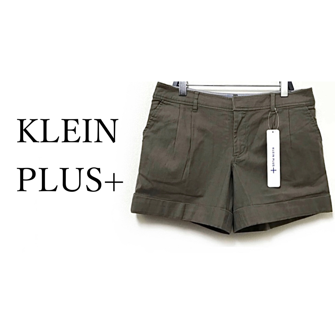 KLEIN PLUS(クランプリュス)のKLEIN PLUS+【新品、タグ付き】コットン ショート カジュアル パンツ レディースのパンツ(ショートパンツ)の商品写真