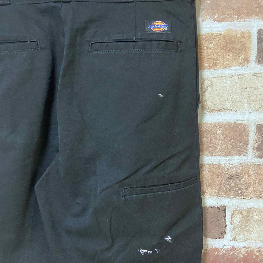 Dickies(ディッキーズ)のM40 Dickies ワークパンツ 古着 ブラックパンツ スラックス メンズのパンツ(ワークパンツ/カーゴパンツ)の商品写真